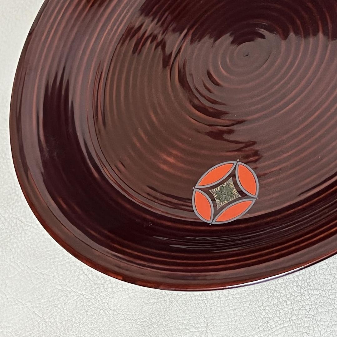 蒔絵 高坏 平安 陽光堂 共箱 木製 菓子器 茶道具 【k3271】