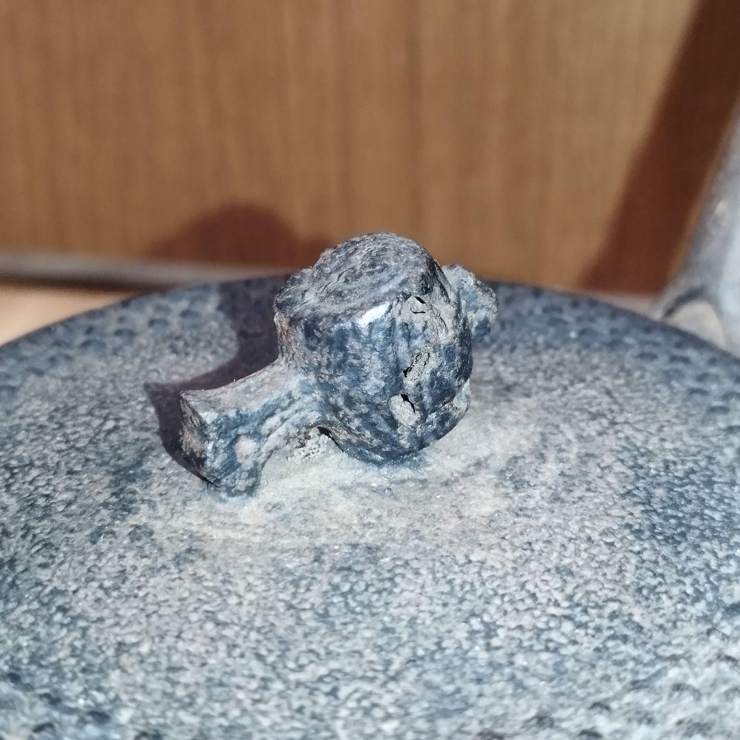 成龍堂鋳造所 斎峰 及川光正造 南部鉄器 宝珠形 鉄瓶