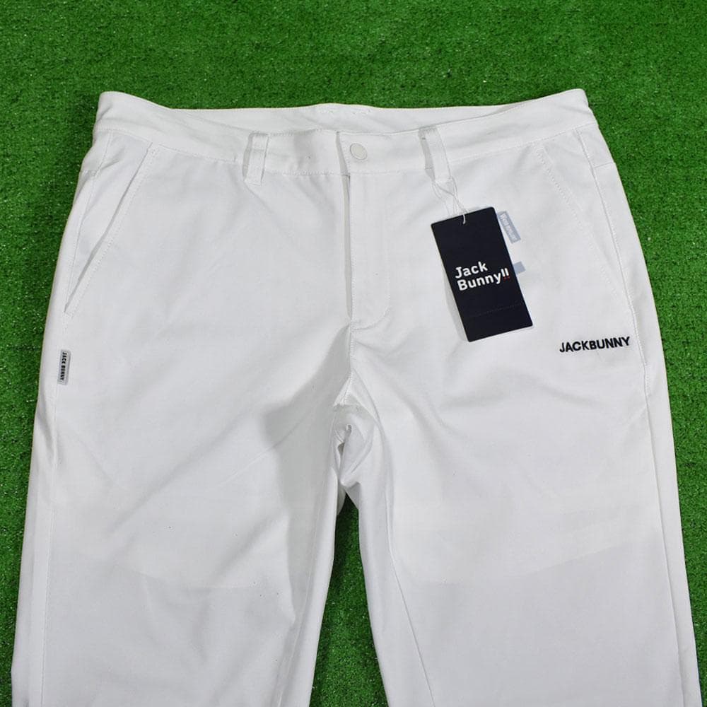 Jack Bunny!!/ジャックバニー ゴルフ パンツ【ホワイト/５】新品！