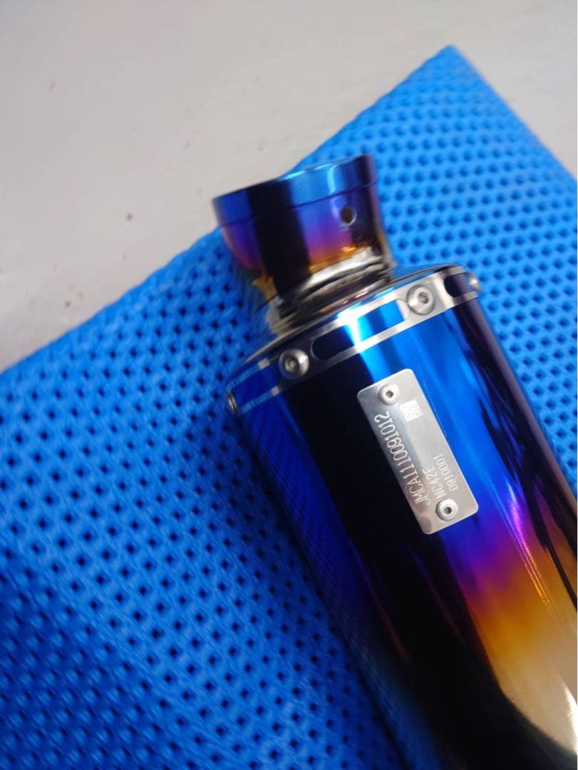 CB400SF用　BEAMS BMS-R スリップオンチタンマフラー　NC42