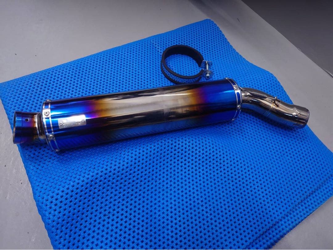 CB400SF用　BEAMS BMS-R スリップオンチタンマフラー　NC42