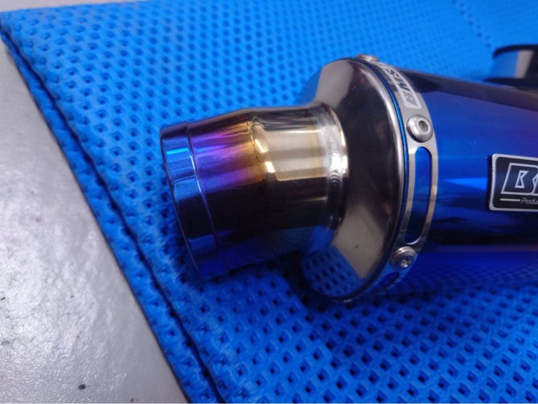CB400SF用　BEAMS BMS-R スリップオンチタンマフラー　NC42