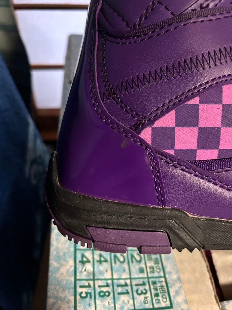 SUBスノーボードブーツ 紫色 女性用