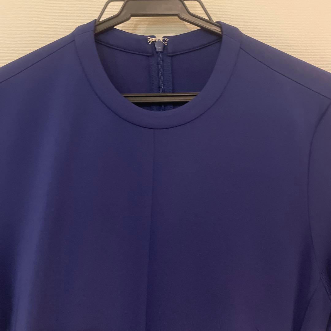 【新品未使用】un3d トライアングルタックワンピース　38