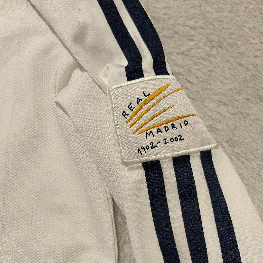 100周年　レアル・マドリード adidas ホワイトジャージ　ユニフォーム