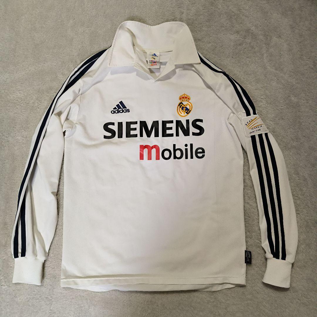 100周年　レアル・マドリード adidas ホワイトジャージ　ユニフォーム