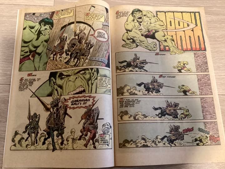 The incredible HULK #299〜#302 アメコミ　マーベル