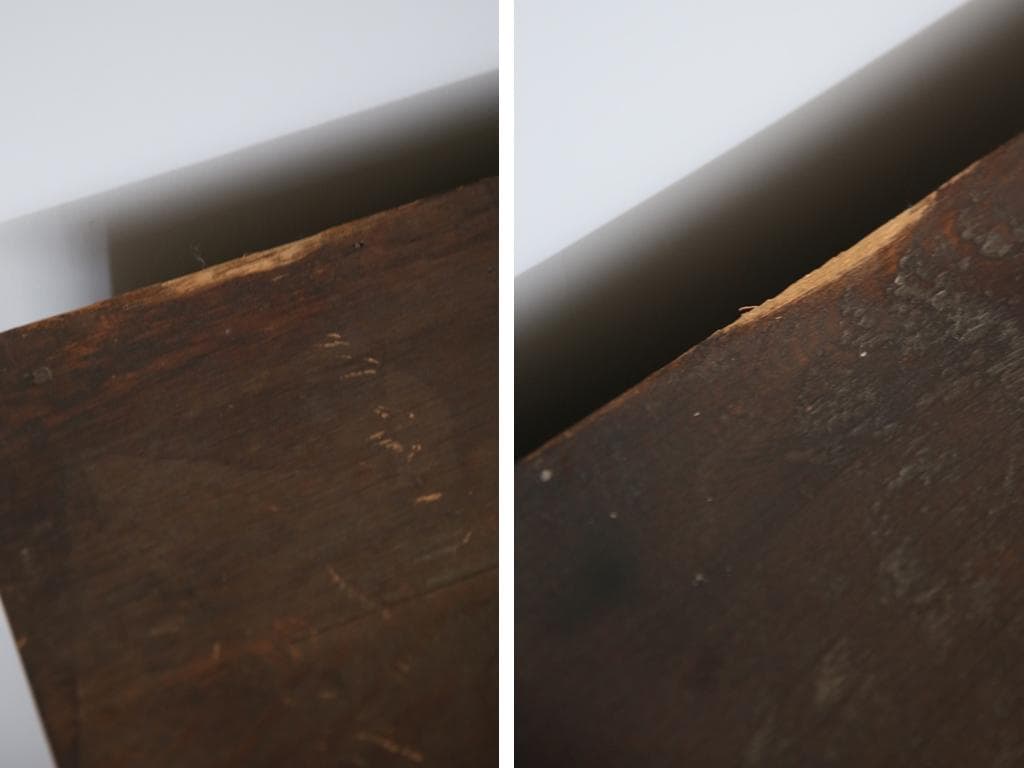 フランスアンティークブックケースキャビネット/本棚/食器棚/飾り棚(90-175