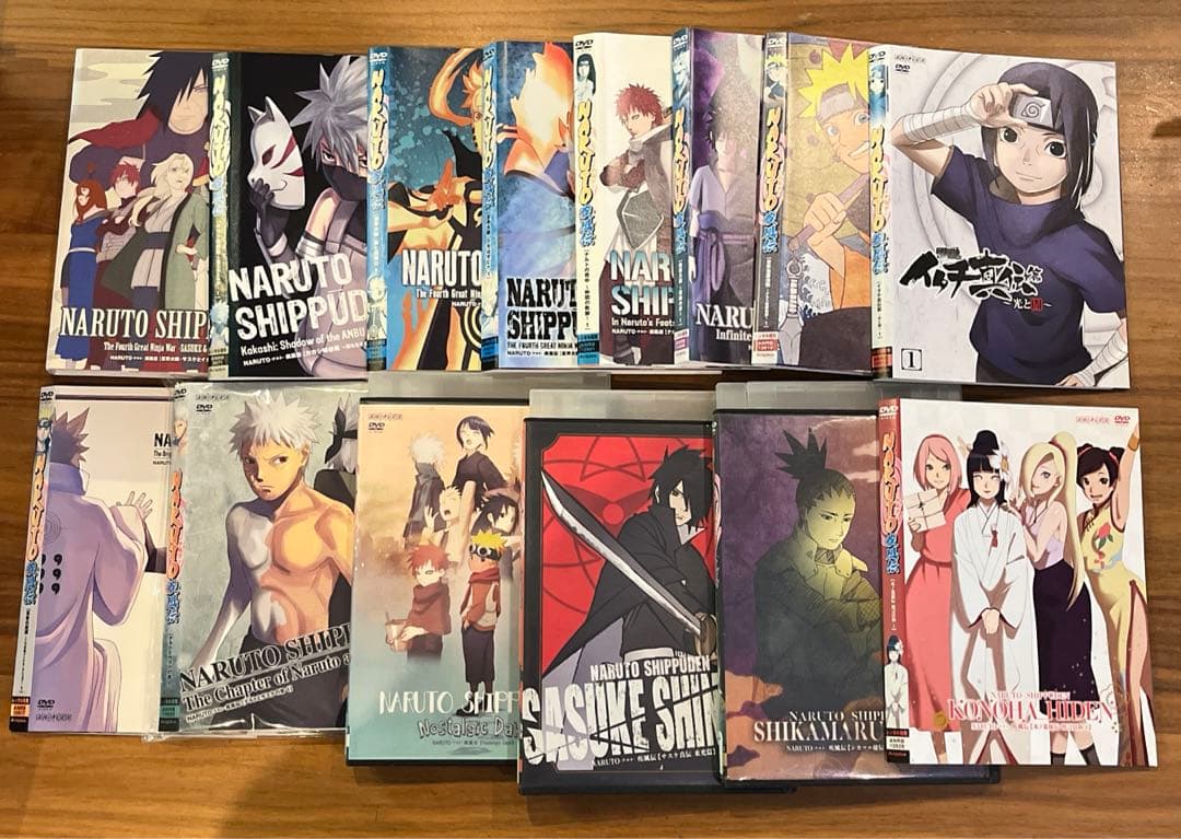 NARUTO 183枚＋劇場版 11枚　DVD 194枚　全巻セット