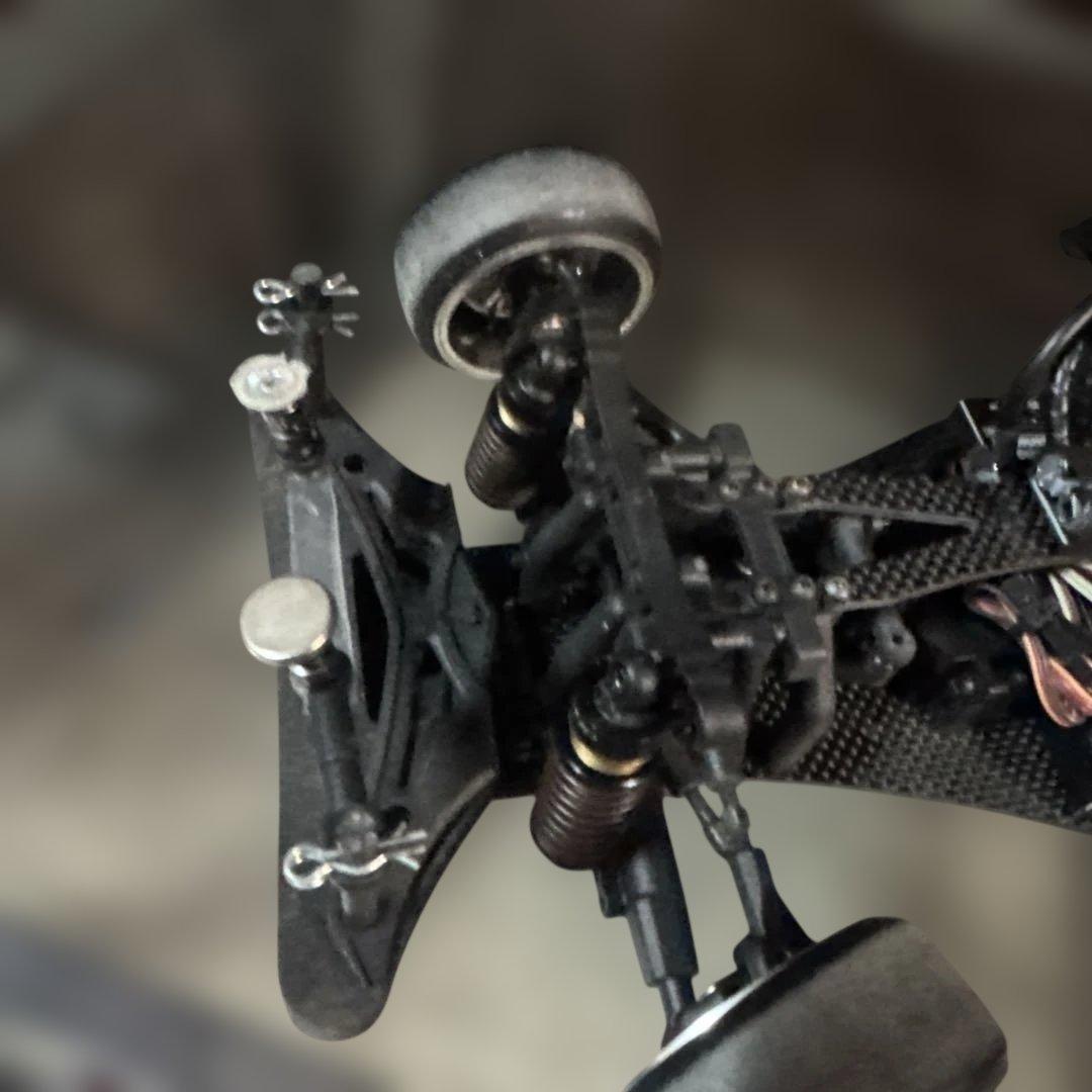 遥*パ様 RCカー 赤 ディープリムホイール