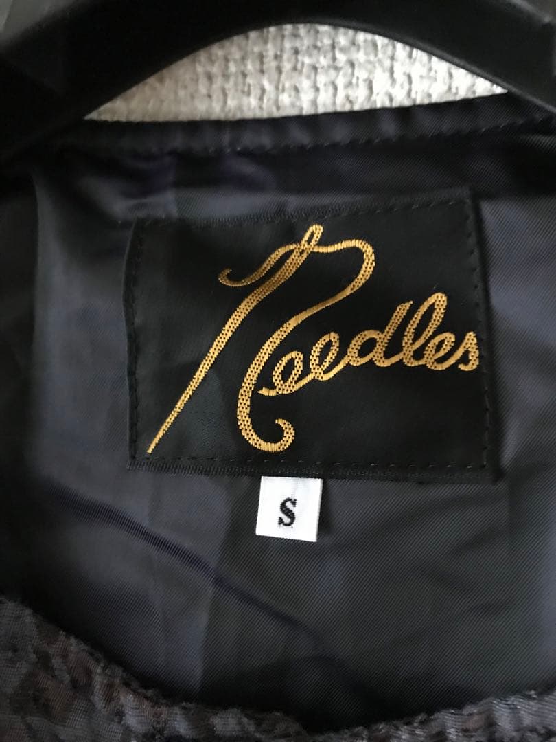 ニードルス　S ブルゾン　needles ペイズリー　総柄　ダウンジャケット