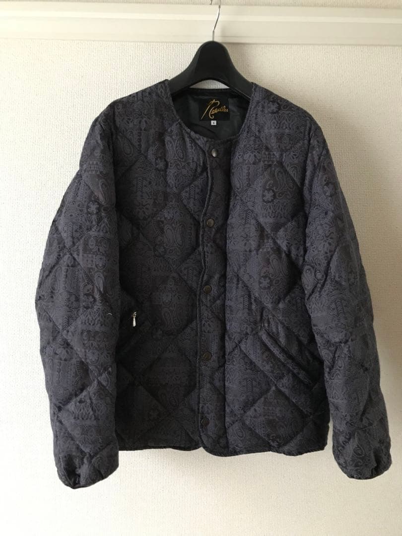 ニードルス　S ブルゾン　needles ペイズリー　総柄　ダウンジャケット