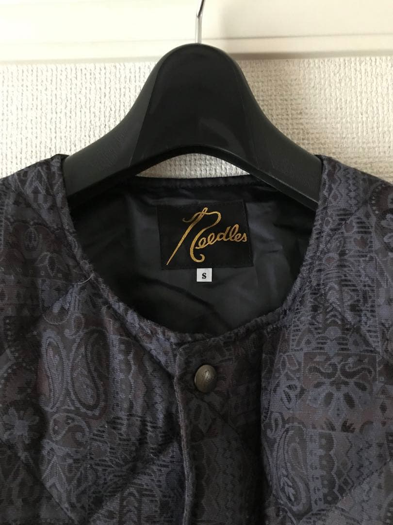 ニードルス　S ブルゾン　needles ペイズリー　総柄　ダウンジャケット