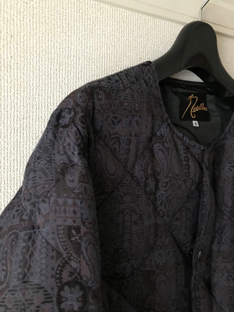 ニードルス　S ブルゾン　needles ペイズリー　総柄　ダウンジャケット