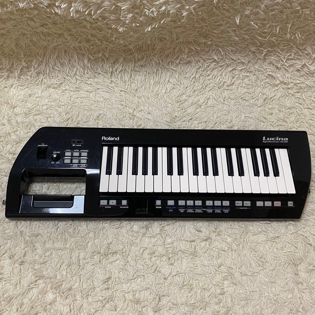 取説付 Roland ローランド Lucina AX-09 シンセサイザー 黒