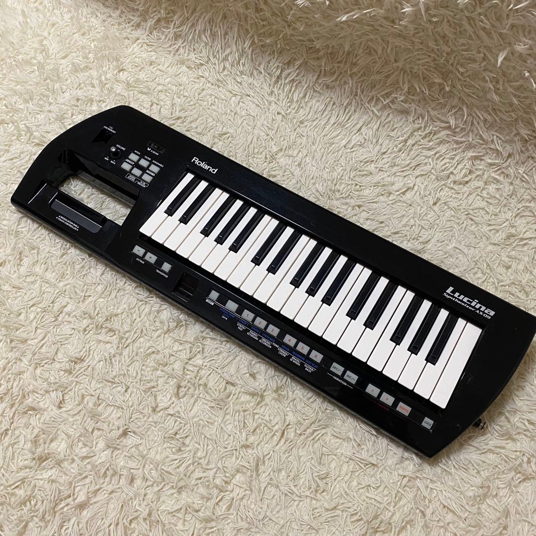 取説付 Roland ローランド Lucina AX-09 シンセサイザー 黒