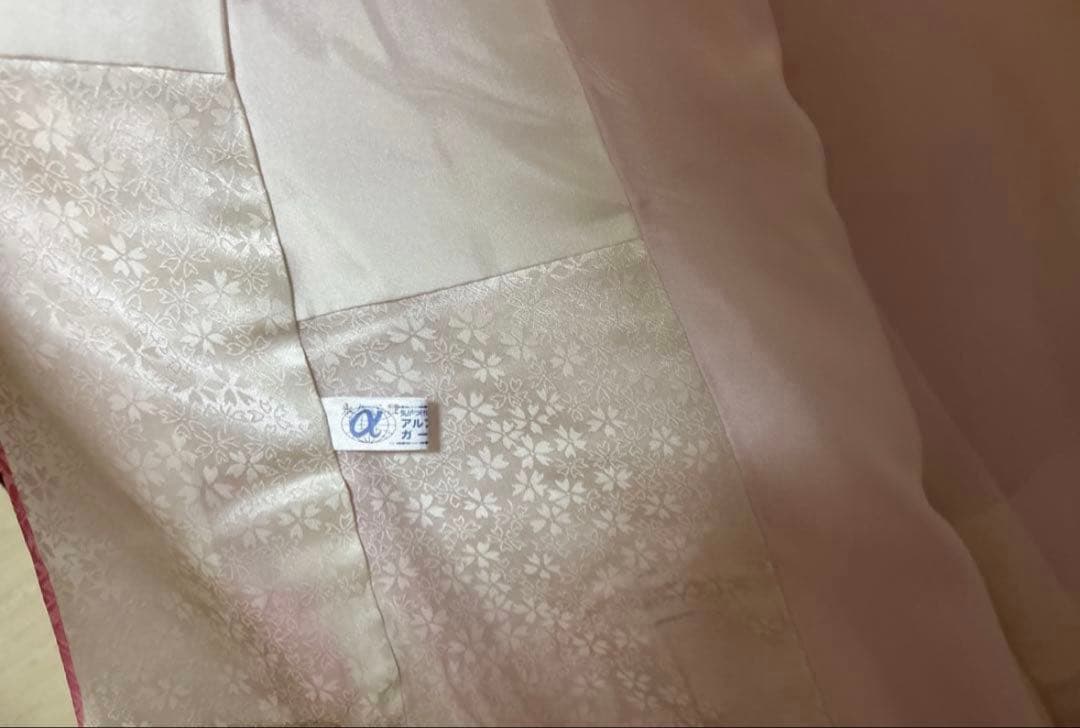 ピンク 和の花々 振袖 身丈157