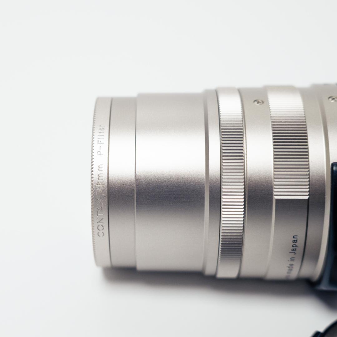 CONTAX T* 90mm F2.8 (Gマウント) 純正ポーチ・フィルター付