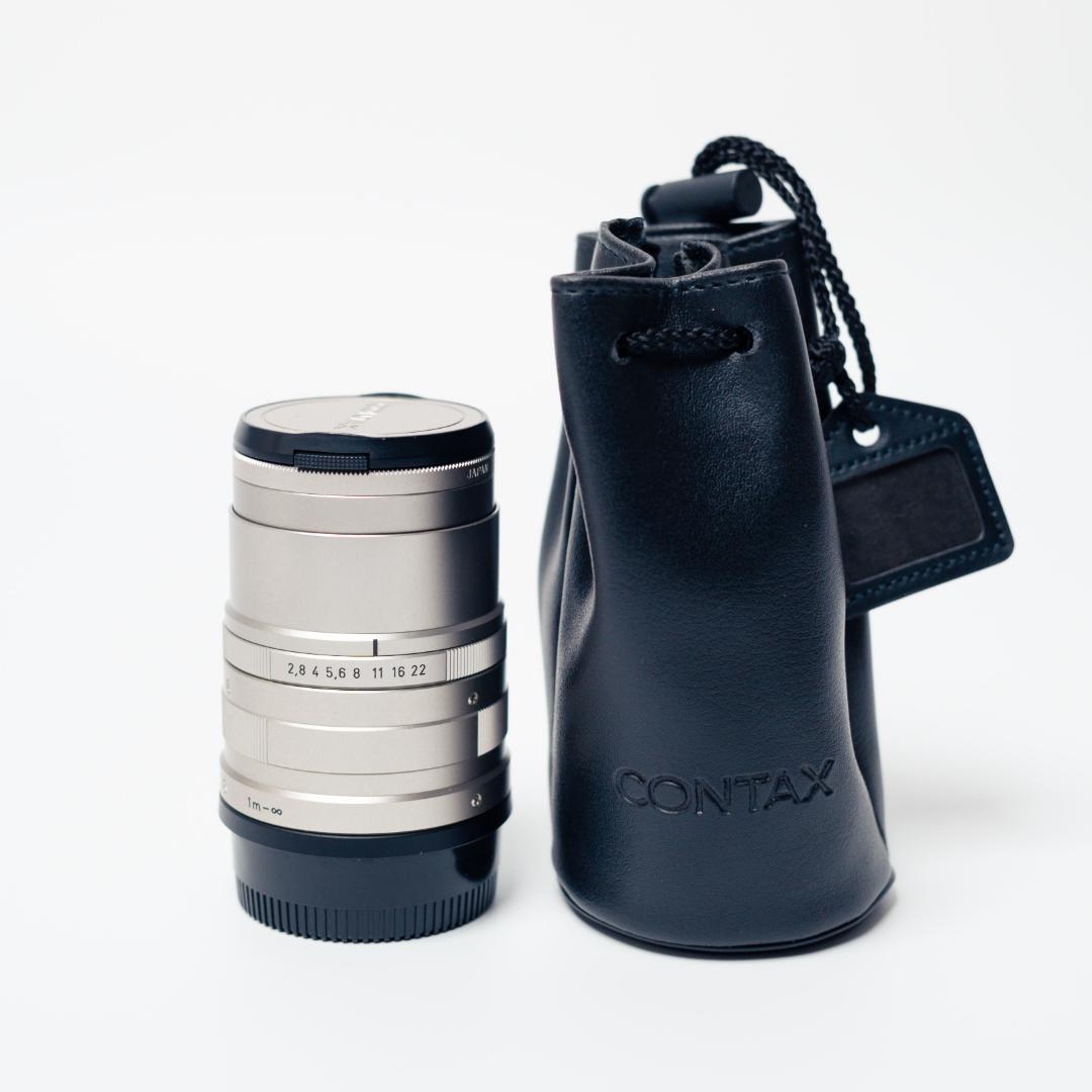 CONTAX T* 90mm F2.8 (Gマウント) 純正ポーチ・フィルター付