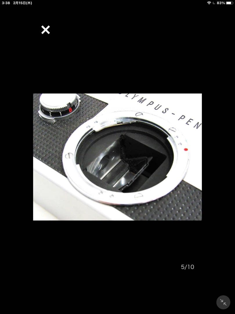 OLYMPUS PEN フィルムカメラ 40mmレンズ