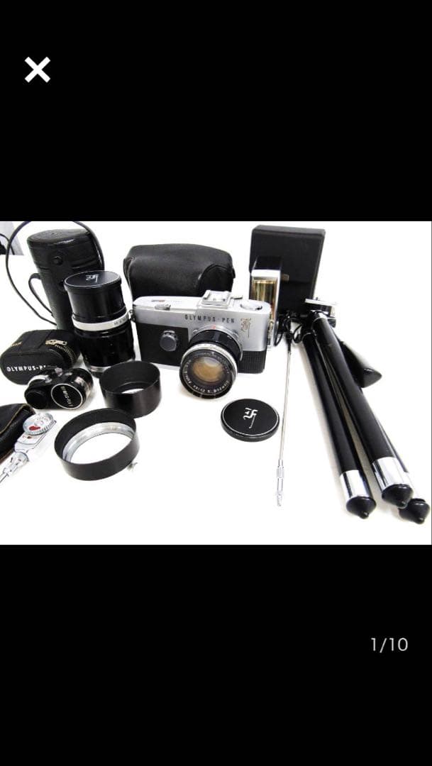 OLYMPUS PEN フィルムカメラ 40mmレンズ