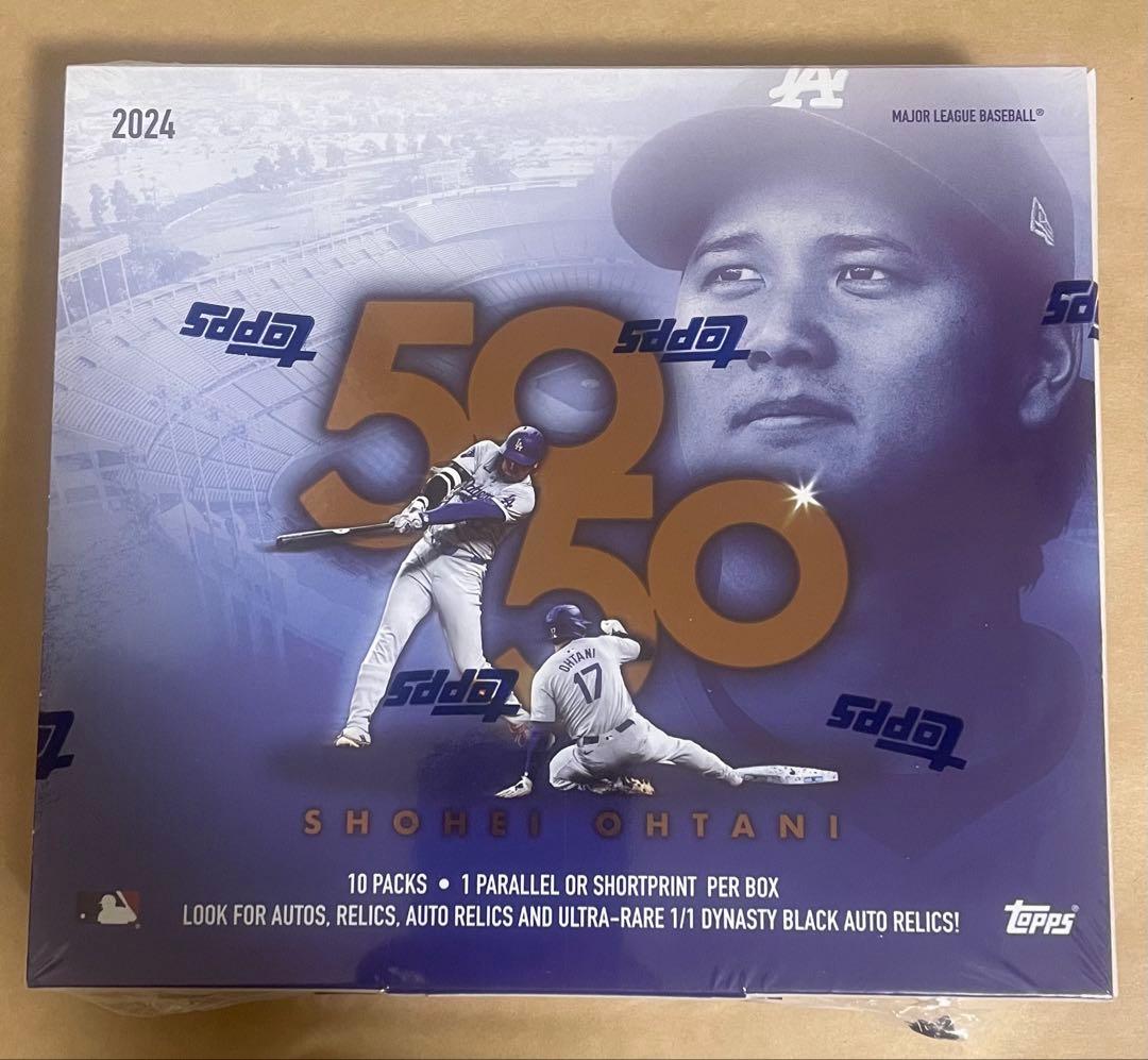 2024 Topps 50/50 Box Shohei Ohtani 未開封