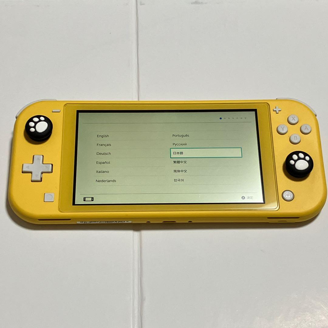 Nintendo Switch Lite イエロー 本体 箱付 ACアダプター
