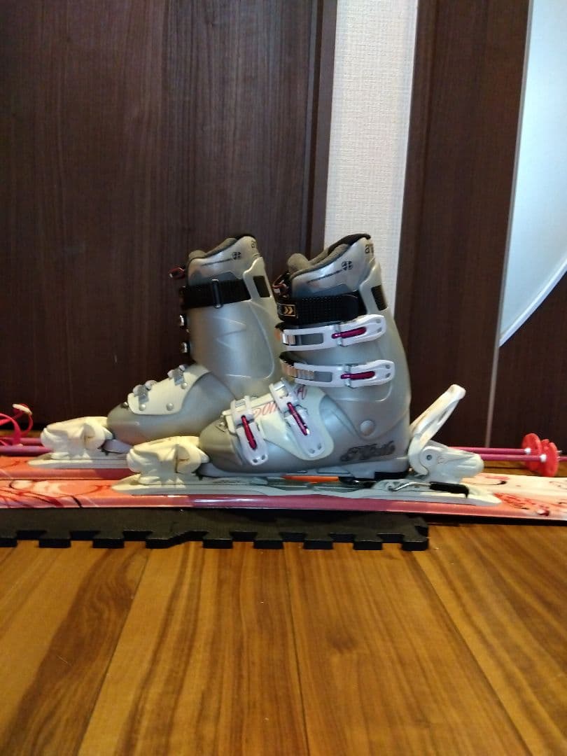 ✨️綺麗✨️HART/学生・レディース用/スキーセット/メンテ・WAX済み✔軽量
