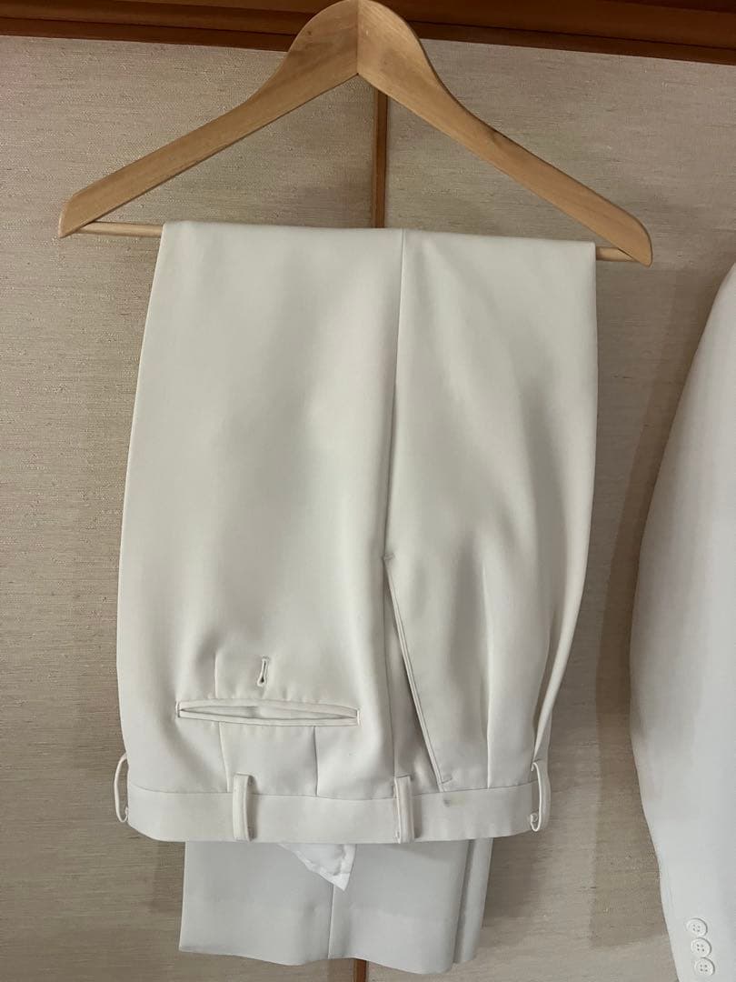 ホワイトスーツセット Mサイズ　矢沢永吉