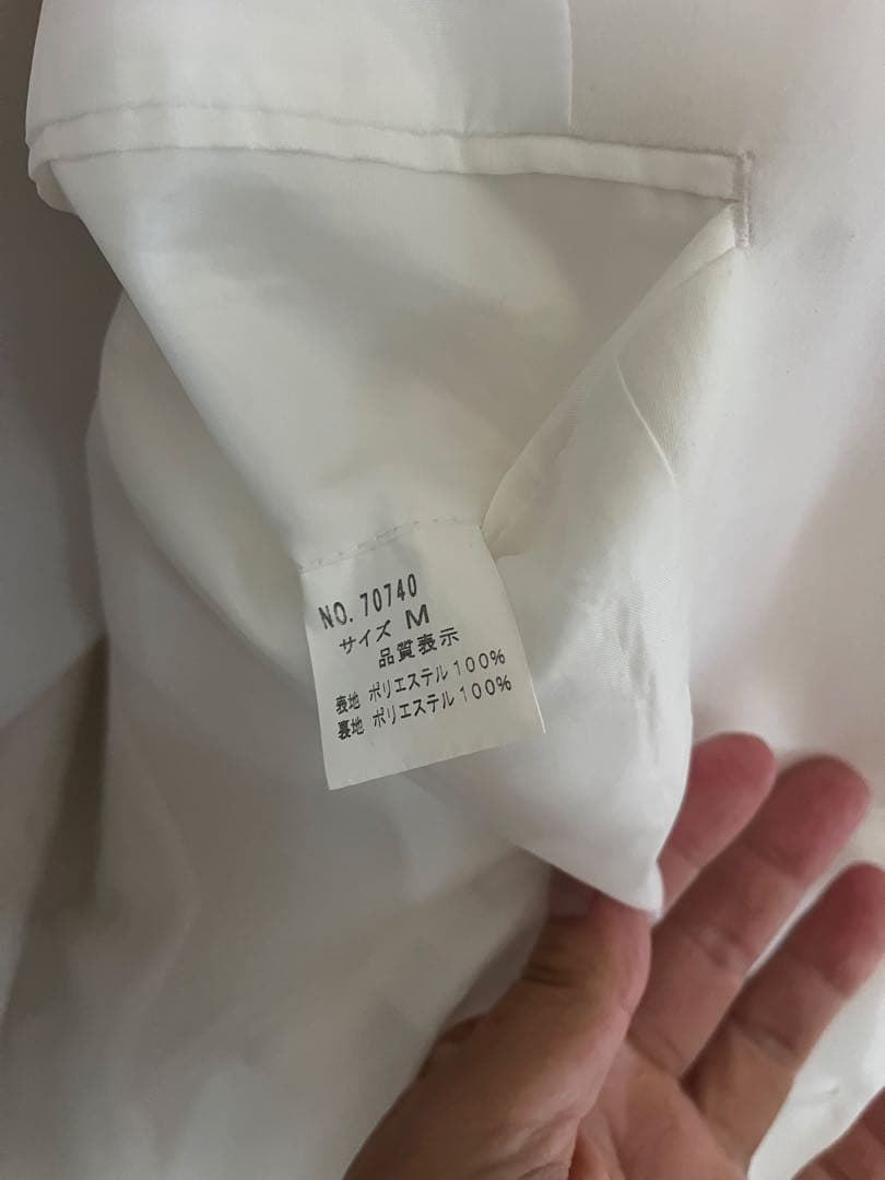 ホワイトスーツセット Mサイズ　矢沢永吉