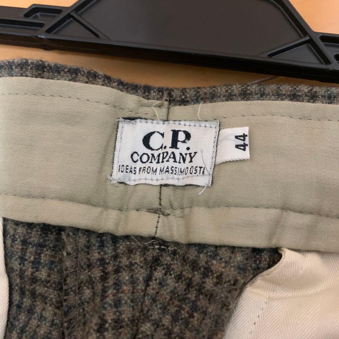 c.p.company 古着　チェックスラックス