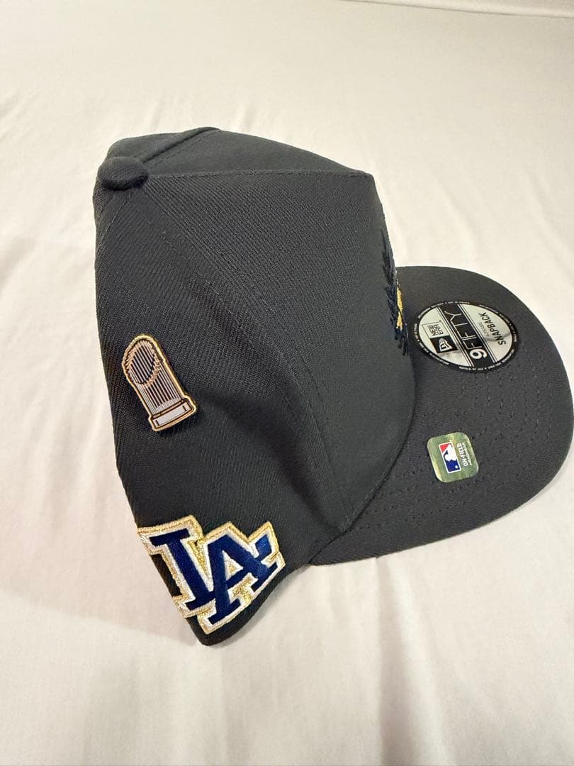 【海外モデル】ドジャース 2025 ワールドシリーズ　優勝キャップ