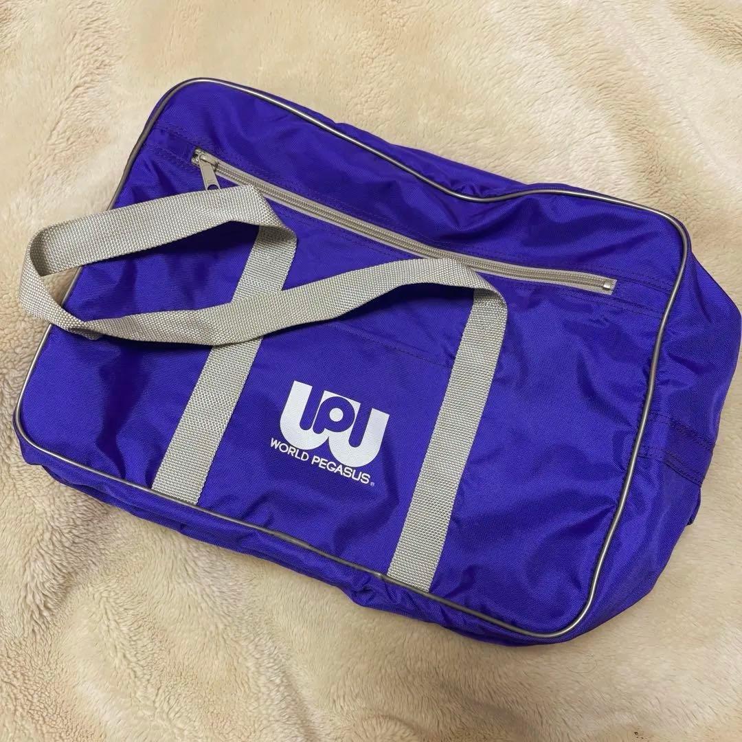 旧ワッペ　紫　ワールドペガサス　パープル　旧