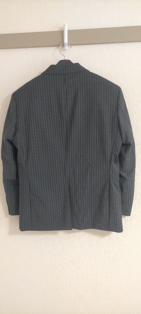 未使用品⚫24AW⚫コムサメン マニッシュストライプ 2WAYストレッチ スーツ