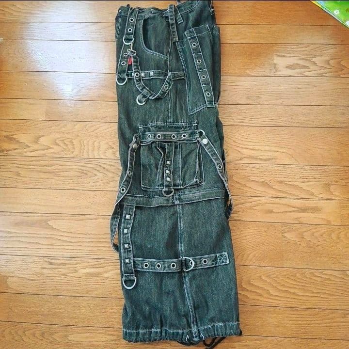 ディカプリオ　trippnyc カーゴパンツ　xu限定　グレー　デニム