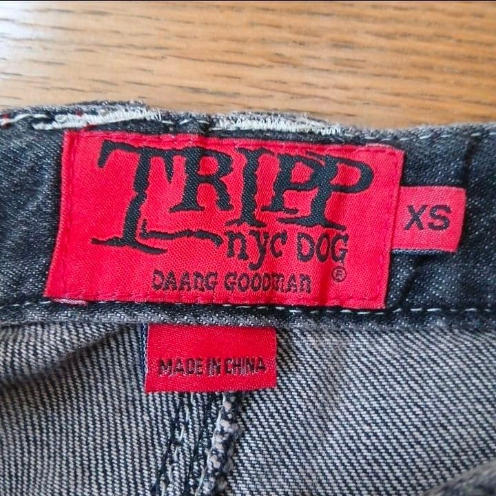 ディカプリオ　trippnyc カーゴパンツ　xu限定　グレー　デニム