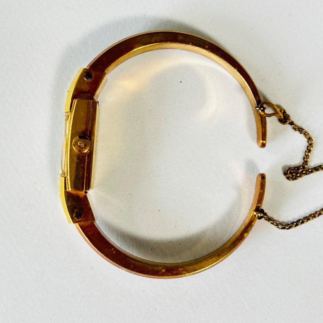 稼働 レディ セイコー SEIKO 手巻き 機械式 ゴールド 金 4012