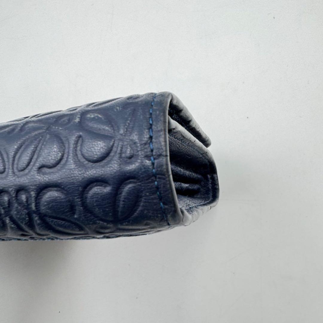 LOEWE リピートアナグラム　長財布　二つ折り　小銭入れあり　保存袋付き