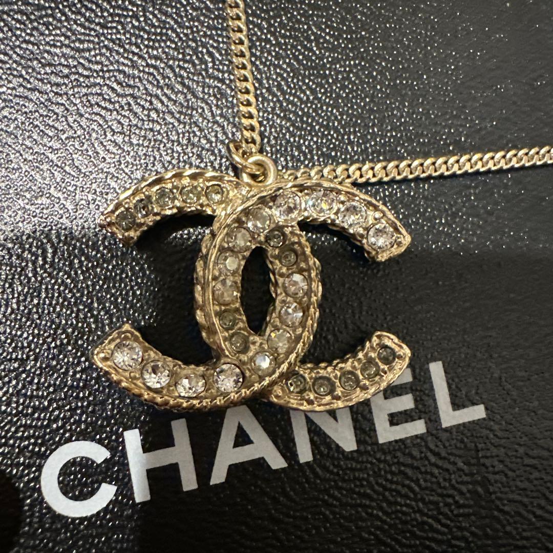 【美品】CHANEL シャネル ネックレス リバーシブル