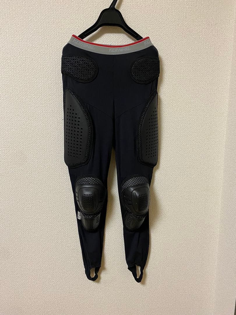 コミネ(KOMINE) バイク用 プロテクター 上下セット ブラック Mサイズ