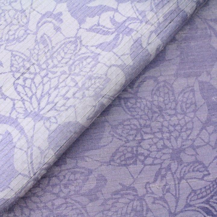 エレガントな【型絵染】　希少な【本場大島紬】の袋帯　お使い勝手抜群の【全通柄】