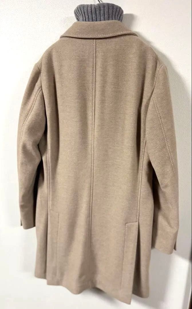 ★最終セール☆ 定価150万円ブルネロクチネリ　チェスターコート ベージュ 48