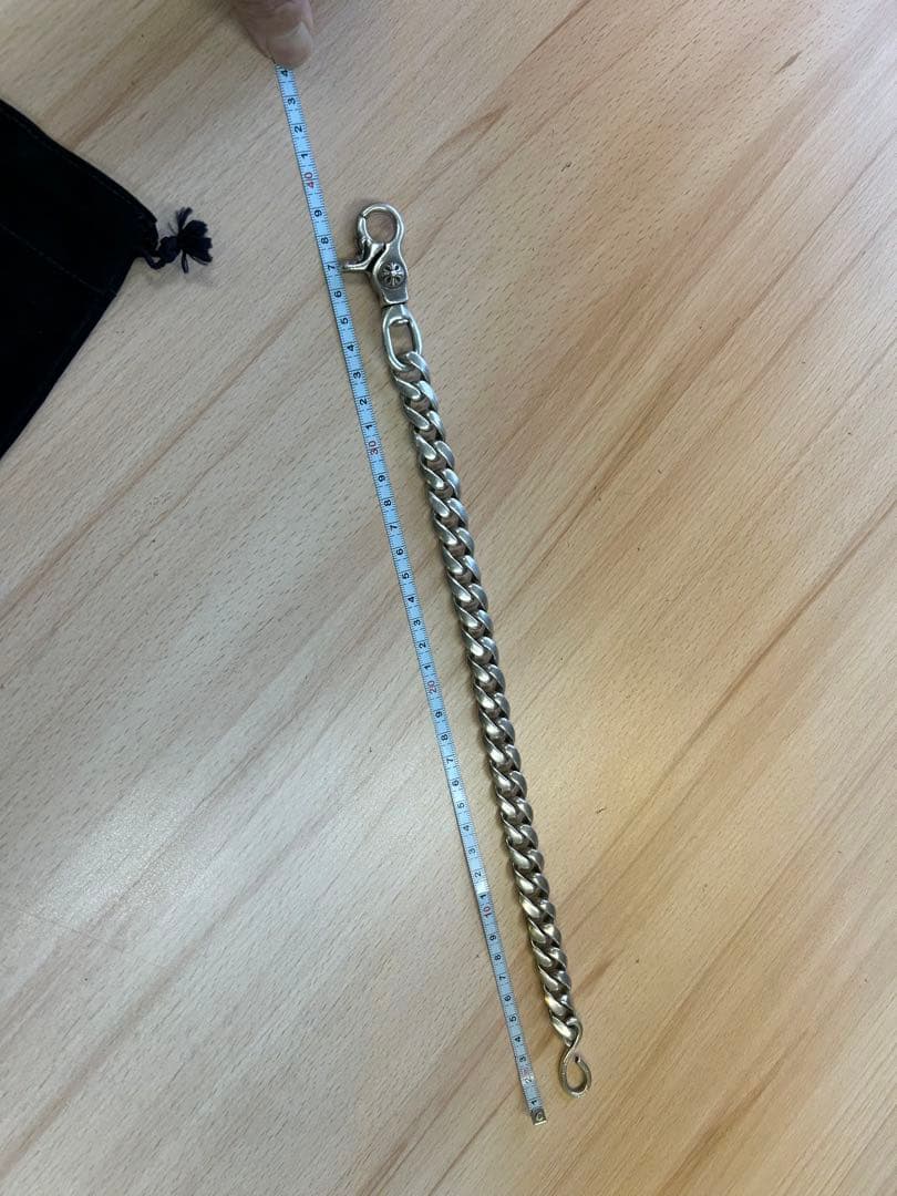 CHROME HEARTS ショートクラシック シルバーウォレットチェーン