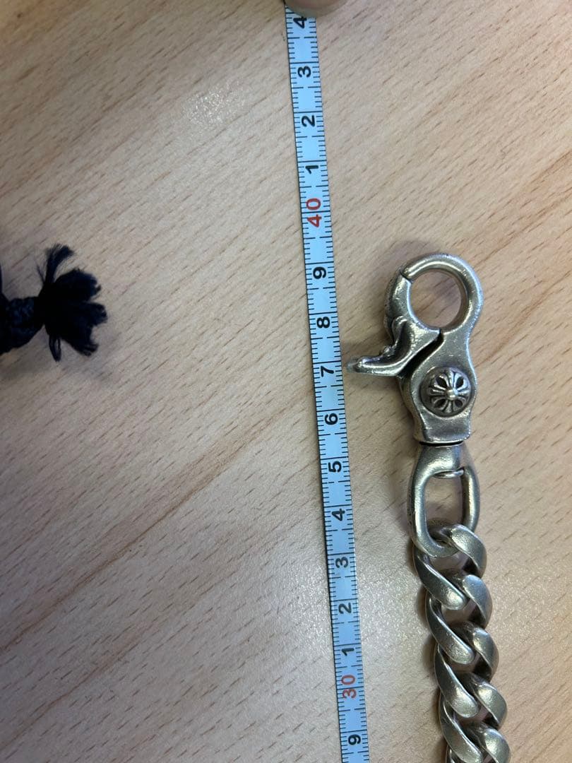 CHROME HEARTS ショートクラシック シルバーウォレットチェーン