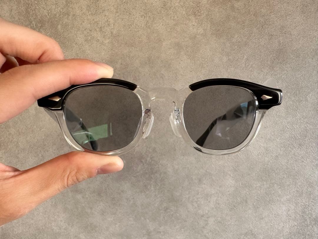 極美品JULIUS TART OPTICAL AR 44-22 度なし調光レンズ