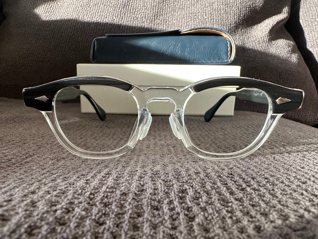 極美品JULIUS TART OPTICAL AR 44-22 度なし調光レンズ