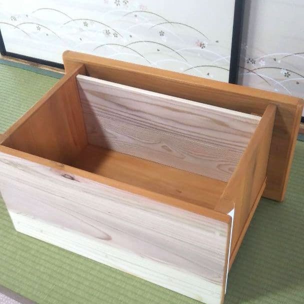 木製家具ハンドメイド/落語テーブル/文机/ボックス型テーブル/飾りテーブル/机