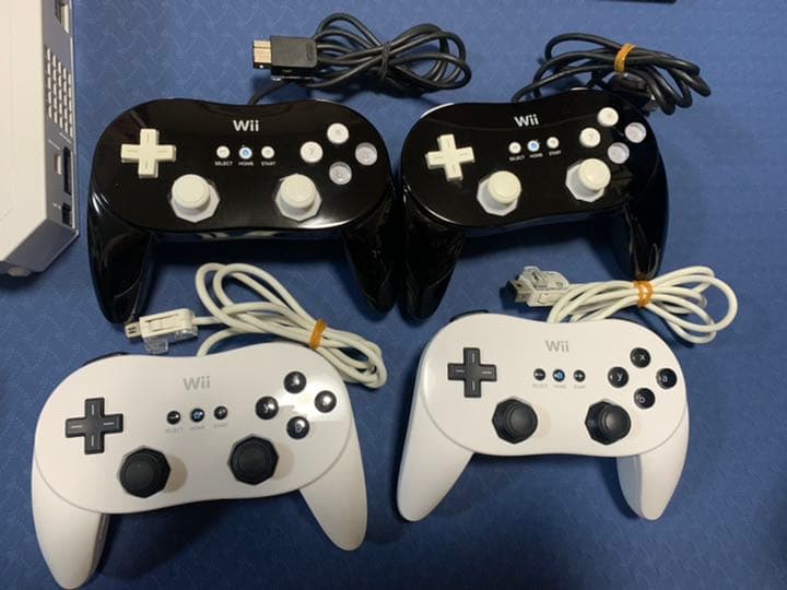 Nintendo Wii 本体 付属品 ソフト クラシックコントローラ セット