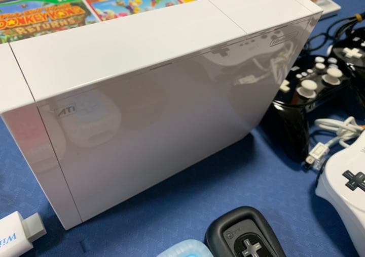 Nintendo Wii 本体 付属品 ソフト クラシックコントローラ セット