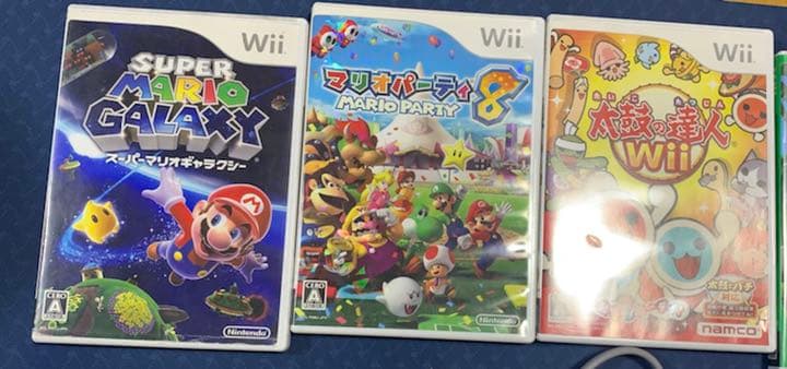 Nintendo Wii 本体 付属品 ソフト クラシックコントローラ セット